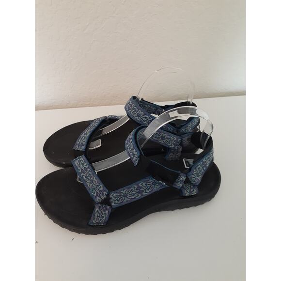 TEVA Ladies Multi-Colored Outdoor Hiking Sandals size 10 - SN6471 - Picture 3 of 6